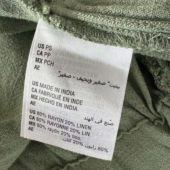 Style & Co Petite Small Pull-On Paperbag Shorts Pocket Elastic Waist Hi-Rise New - Picture 6 of 7